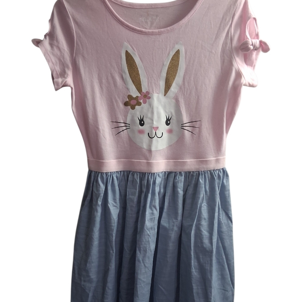 Pink and Blue Bunny Dress